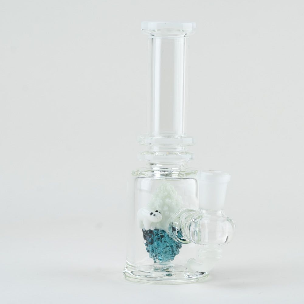 Empire Glassworks - мини бонг ручной работы &quot;Арктика&quot; (14 мм.) без насадки