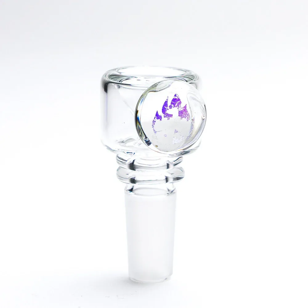 Empire Glassworks - мини бонг ручной работы &quot;Бутылка с соусом чили&quot; (14 мм.)
