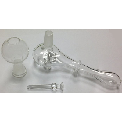 Трубка для медицинского янтарного масла (BHO) из боросиликатного стекла 18 мм. 01345