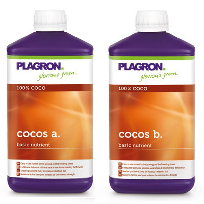Plagron - Cocos A+B (удобрение для выращивания в кокосе) 05728
