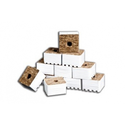 Минеральная вата для выращивания растений (10x10x6.5 см.) 02842