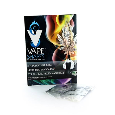 Пакет для вапорайзера универсальный в виде листа каннабиса 02225