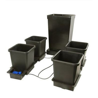 AutoPot 4Pot System - система для выращивания и автополива растений (4 горшка 15 л. + резервуар 47 л.) 02553
