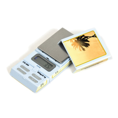 Электронные весы в виде пачки сигарет Havana (максимальный вес 50 грамм/шаг измерения 0.01 грамм) 00857