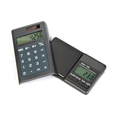 Электронные весы замаскированные под калькулятор DCX-150 (150 грамм / 0.1 грамм) 00841
