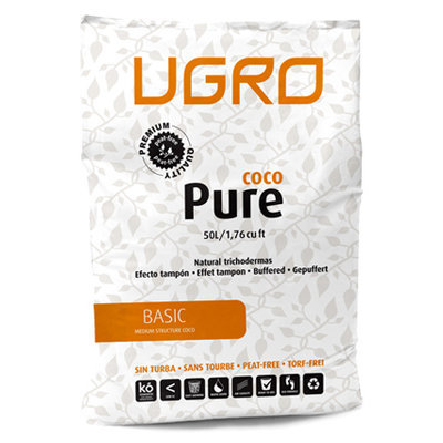 UGro Pure Basic 50 литров (кокосовый субстрат для выращивания растений) 00815