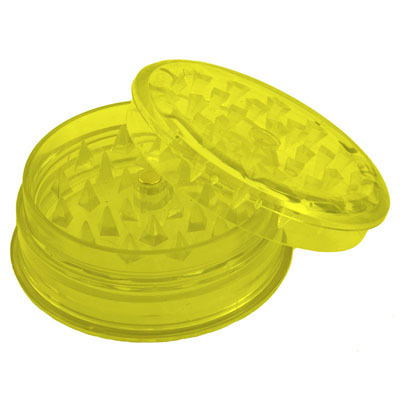 Пластиковый гриндер Super Grinder из 2 частей с магнитным замком 00355