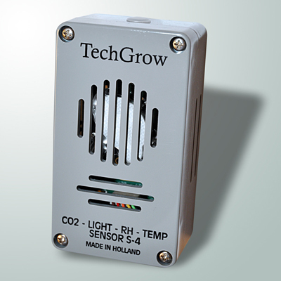 Сенсор S-4 для контроллеров TechGrow (CO2, температура, влажность и световой режим) 04858