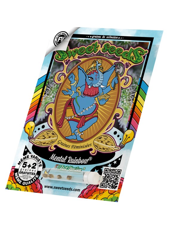 Sweet Seeds - Mental Rainbow F1 Fast Version (fem.) Sweet Seeds - Mental Rainbow F1 Fast Version (fem.)