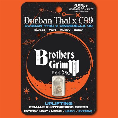 Brothers Grimm Seeds - Durban Thai x C99 (fem.) 🇺🇸 05300