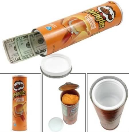 Тайник в виде банки чипсов Pringles