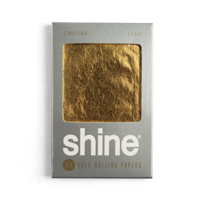 Бумага для косяков Shine из золота 24K (2 штуки) 05323