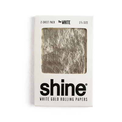 Бумага для самокруток Shine из белого золота (2 штуки) 05325