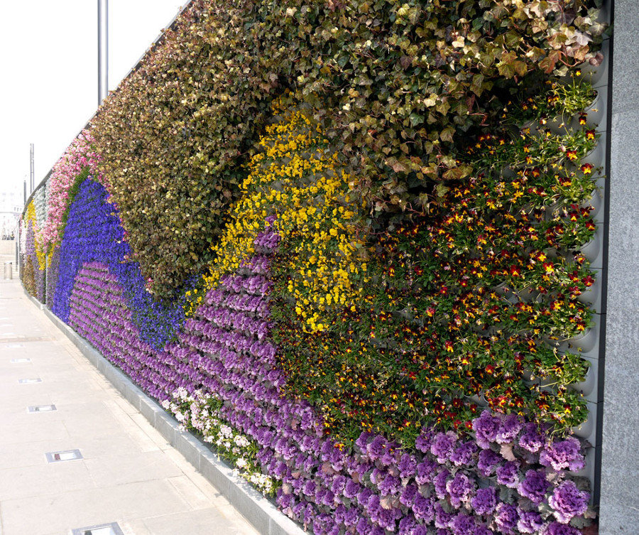 Pixel Garden (модули для создания вертикальных садов)
