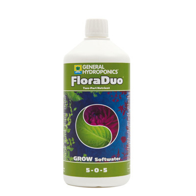 General Hydroponics - FloraDuo Grow (минеральное удобрение из двух компонентов) 04154