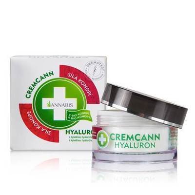 Cremcann Hyaluron - увлажняющий крем для ухода за кожей на основе каннабиса 04763