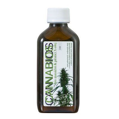 Cannabios X-oil Neutral - масло для массажа на основе каннабиса с добавлением лимона 05547
