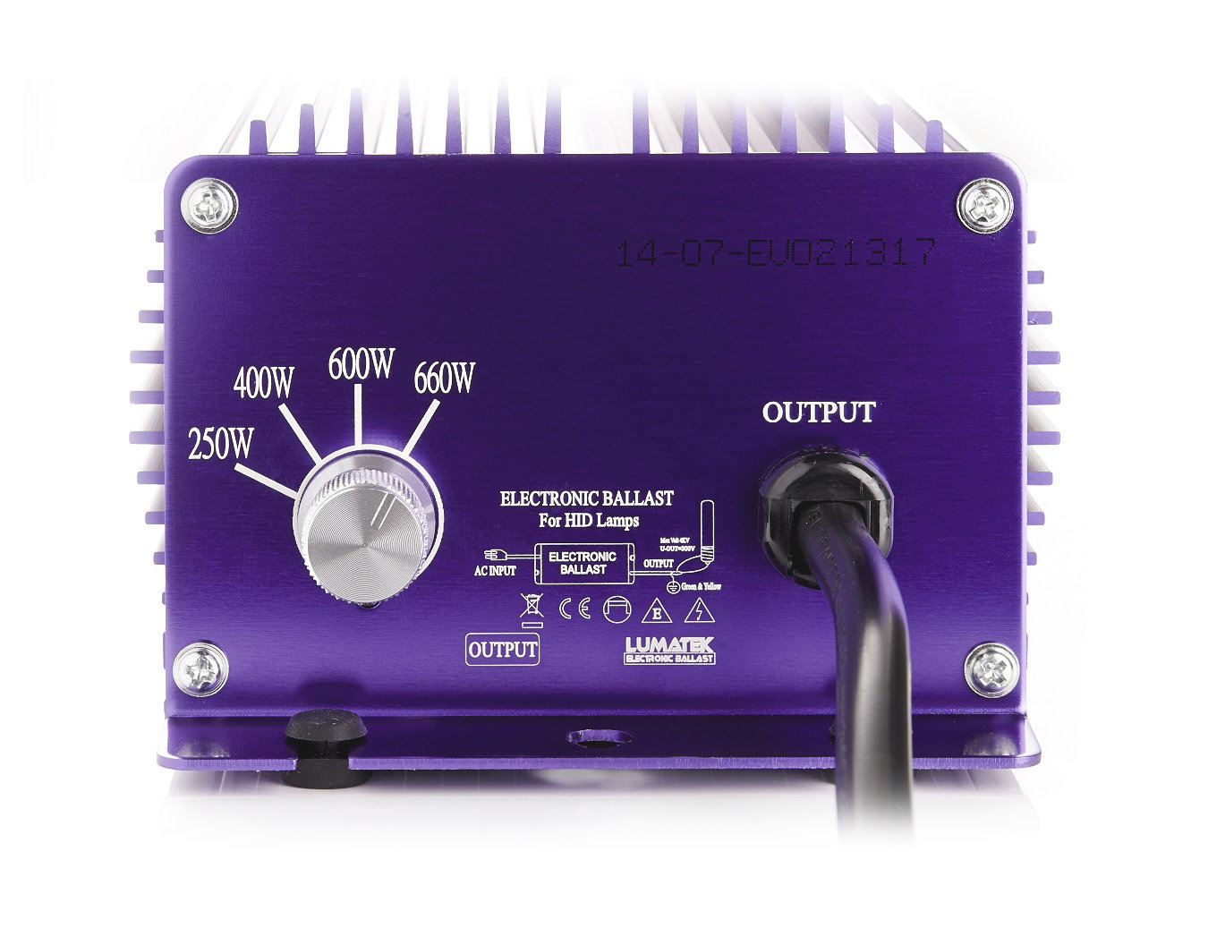 Балласт Lumatek 600-400-250W для HPS (ДНАТ) и MH (МГЛ) ламп