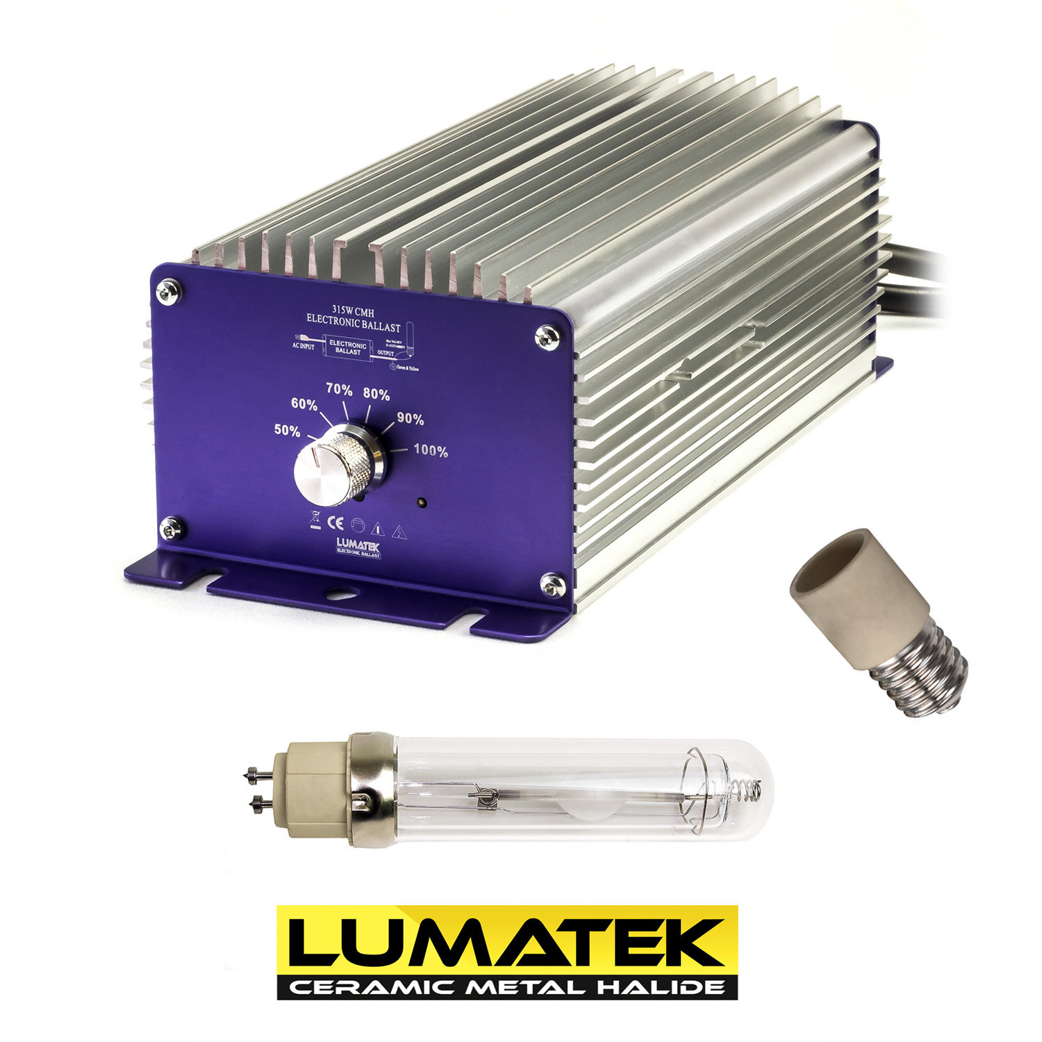 Осветительный LEC/CMH комплект Lumatek 315W (балласт+лампа+патрон)