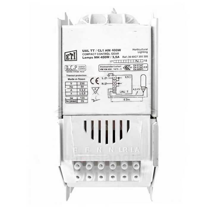 Балласт ETI 400W для ламп LEC/CDM/CMH 360-400W