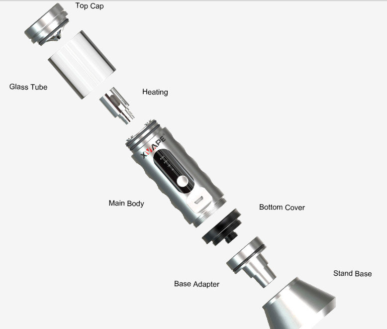 Вапорайзер X-Vape Vista для концентратов