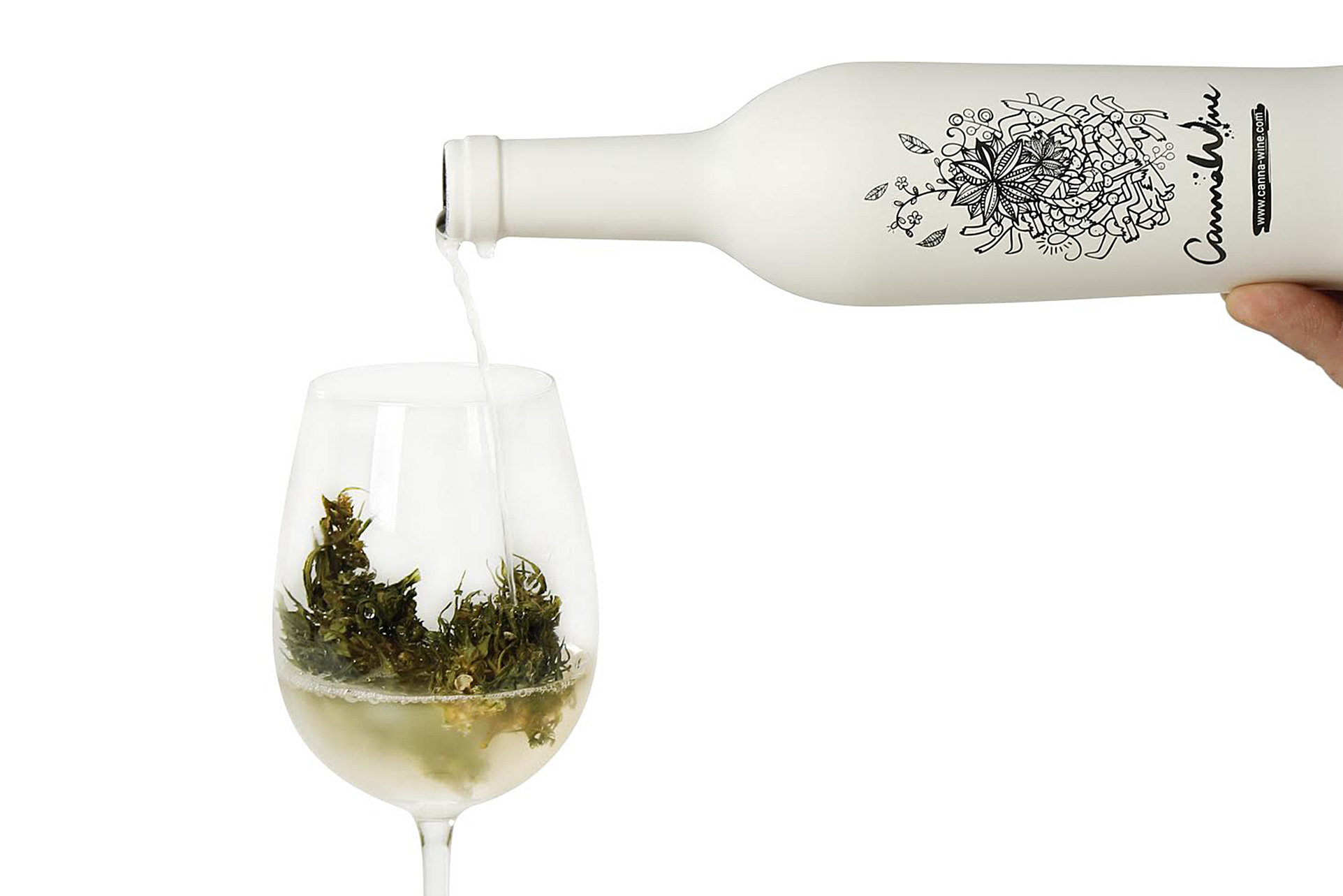 CannaWine - белое испанское вино с CBD (каннабидиол)