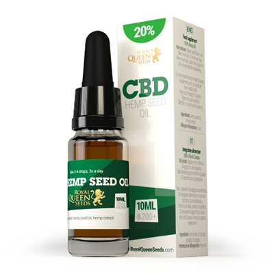 Royal Queen Seeds - CBD Hemp Seed Oil 20% (10 мл./ концентрация 20%) 05881