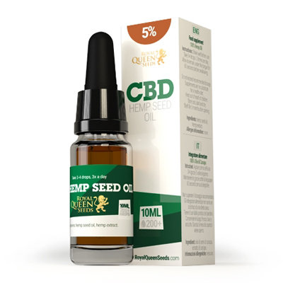 Royal Queen Seeds - CBD Hemp Seed Oil 5% (10 мл./ концентрация 5%) 05882