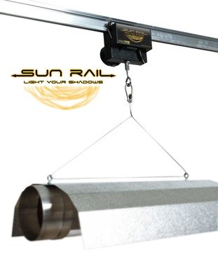 Рельса с мотором для перемещения светильников в гроубоксе Sun Rail 05910