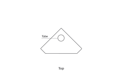 Угловой гроубокс HomeBox Vista Triangle (120x75x160 см.)