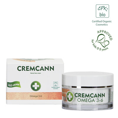 Cremcann Omega 3-6 - крем для лица с маслом конопли (ежедневный уход) 05935