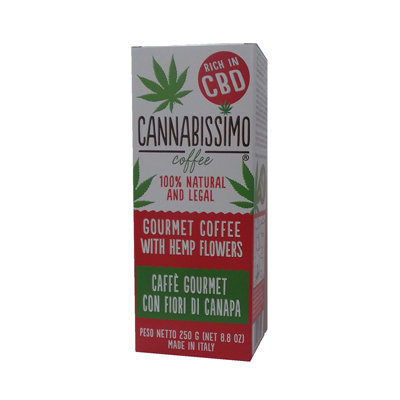 Кофе с каннабисом Cannabissimo обогащенный CBD 05937