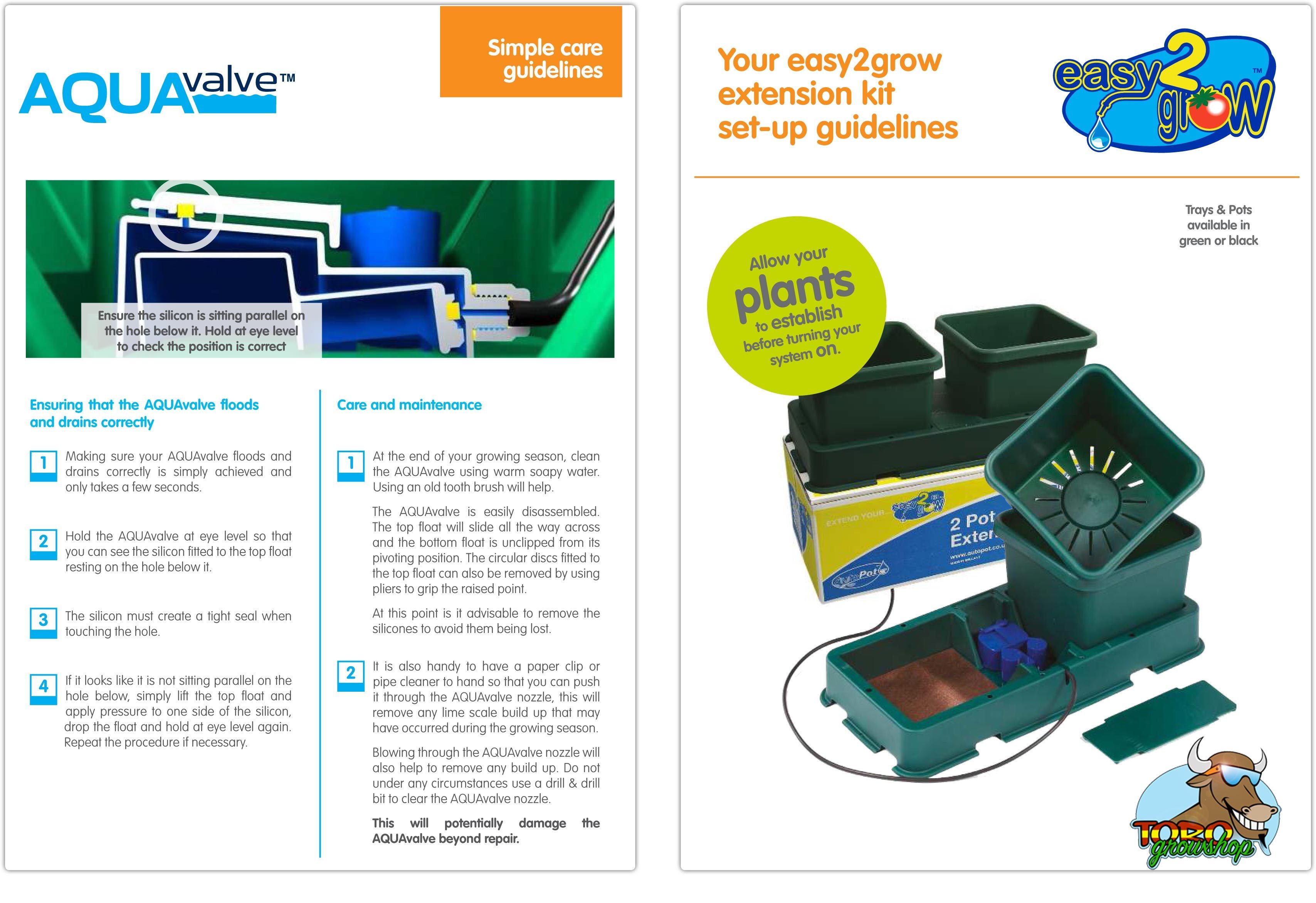 Easy2Grow Extension Kit - расширение для системы выращивания и автополива растений easy2grow (2 горшка 8,5 л.)