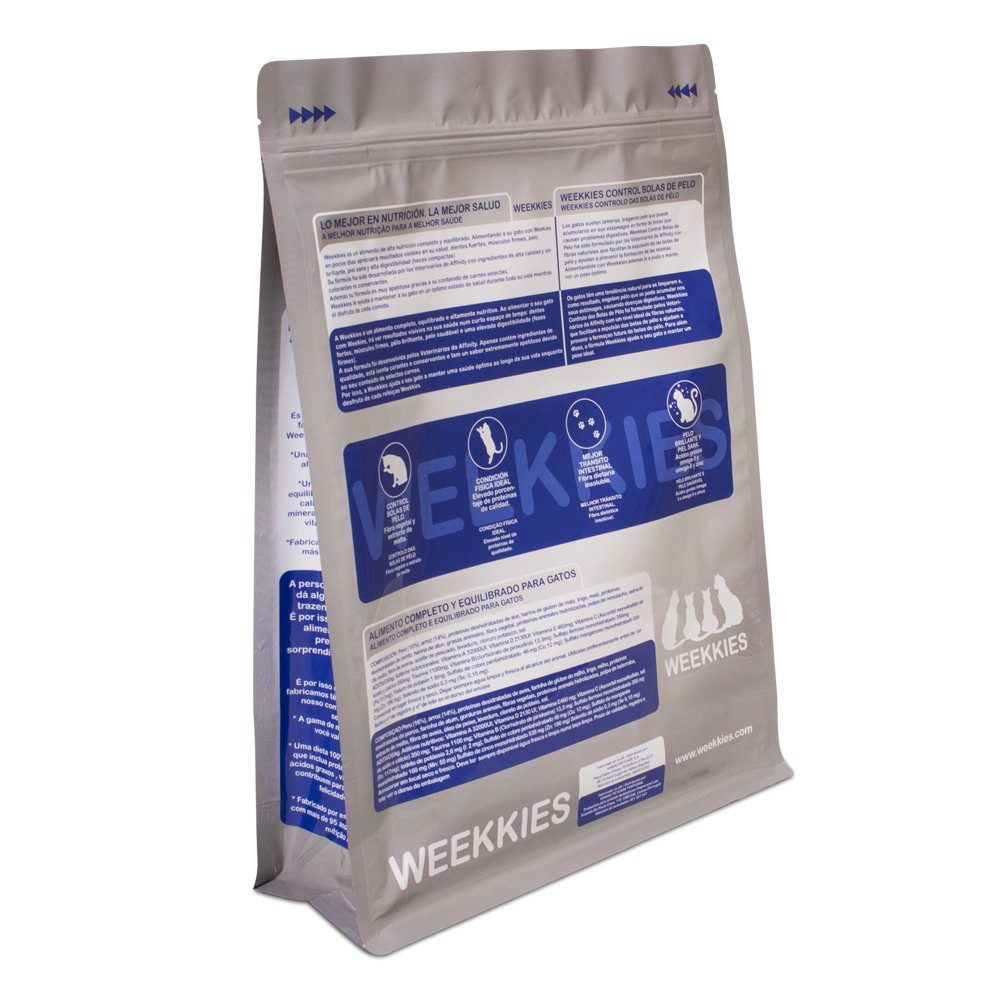 Пакеты для хранения травы в виде корма для котов