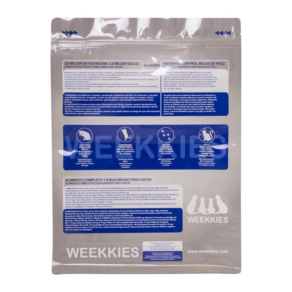 Пакеты для хранения травы в виде корма для котов