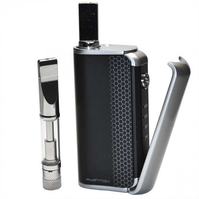 Phantom - 2 in 1 Squeeze Box Vaporizer (вапорайзер для E-жидкостей и концентратов)