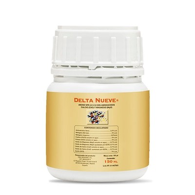 Удобрение для повышения уровня ТГК в каннабисе Delta 9 (Delta Nueve®) от CannaBioGen (150 миллилитров) 00780