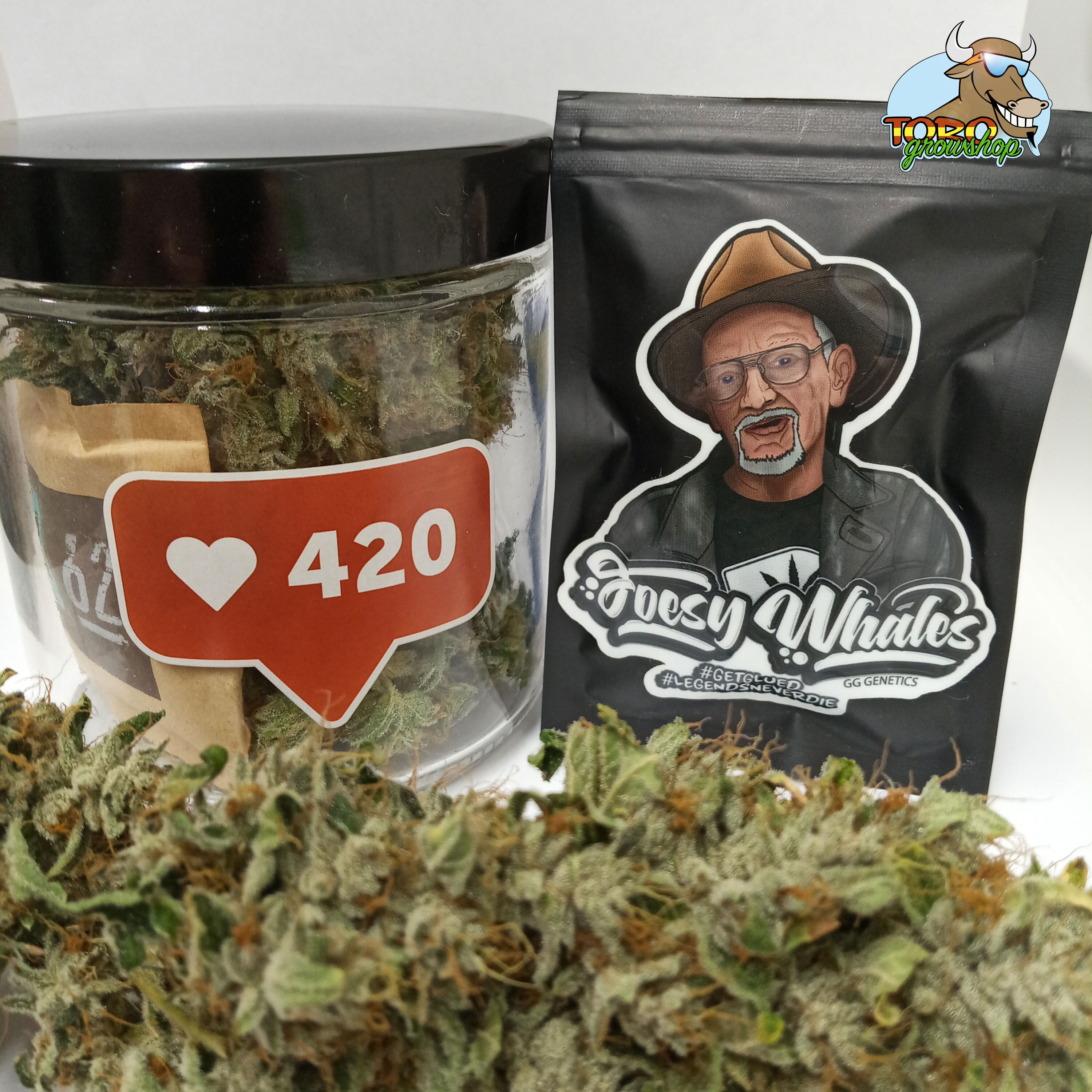 Шишки Original Gorilla Glue #4 aka GG4 выращенные в Toro Growshop