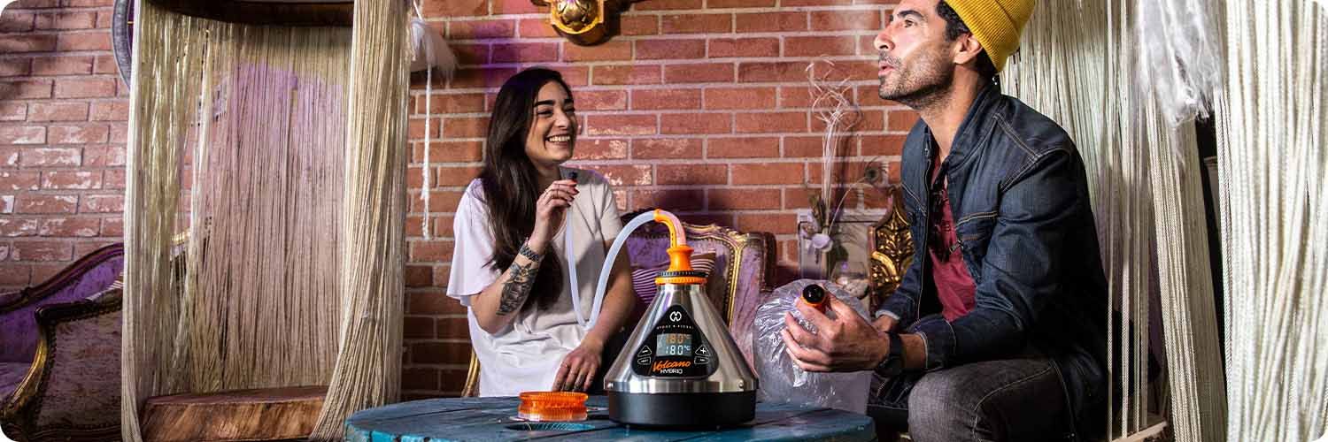 Вапорайзеры Volcano Hybrid (мешки для пара плюс кальян)