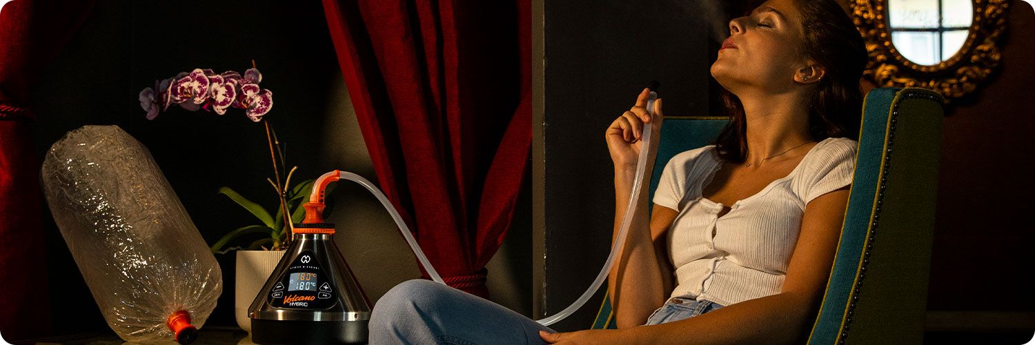 Вапорайзеры Volcano Hybrid (мешки для пара плюс кальян)