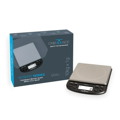 Электронные весы On Balance с широкой поверхностью (10 кг. макс. вес x 1 грамм шаг измерения) 01606