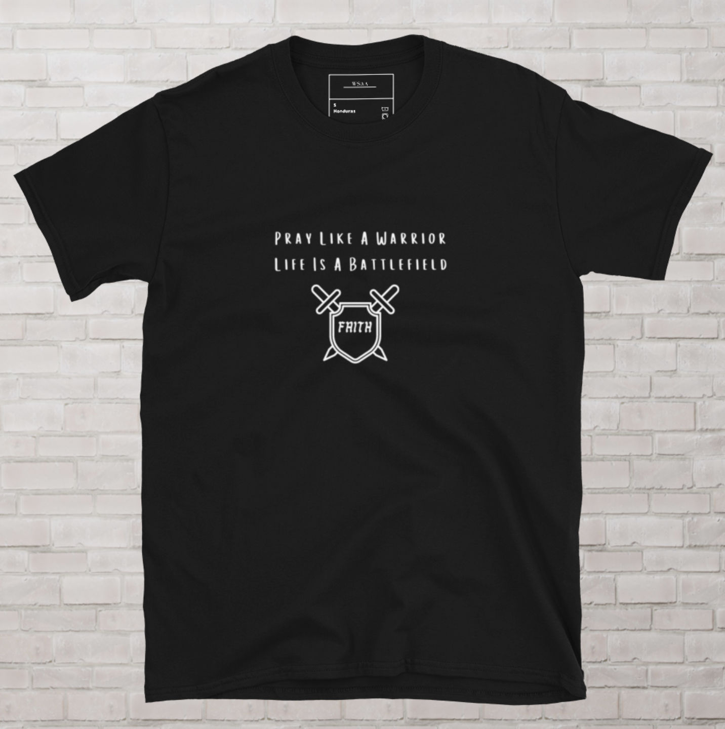Pray Like A Warrior Short-Sleeve Unisex T-Shirt - Dark