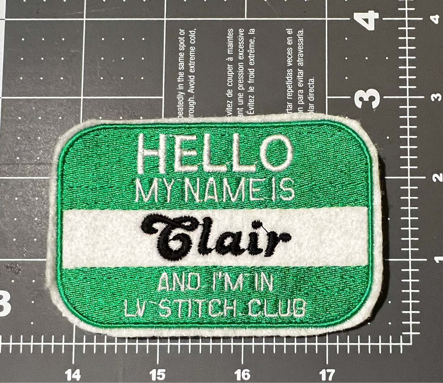 Hello My Name Is