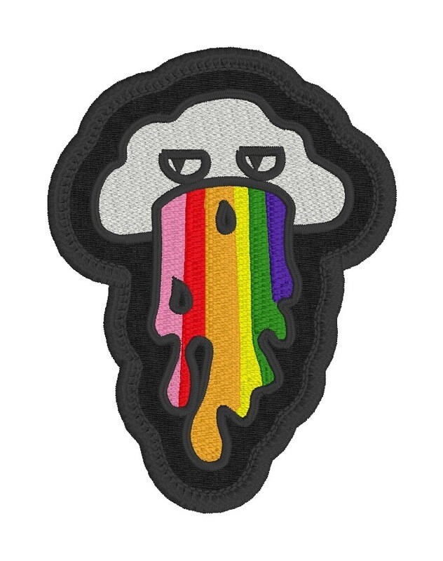 Rainbow Barfing Cloud