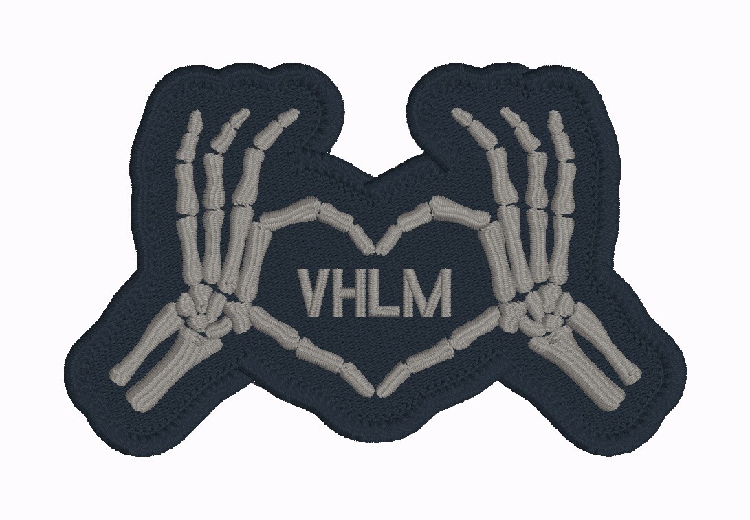 Skeleton Hand Heart