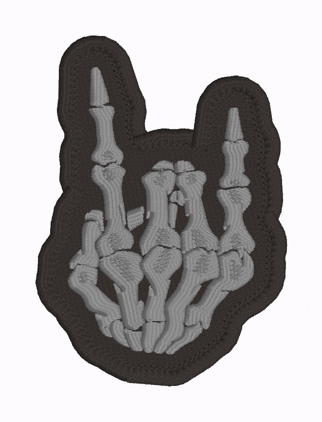 Skeleton Rock Hand