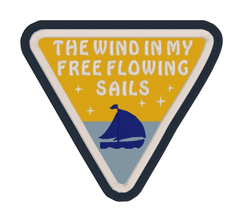 Taylor Swift Patch: The Wind in my Free Flowing Sails