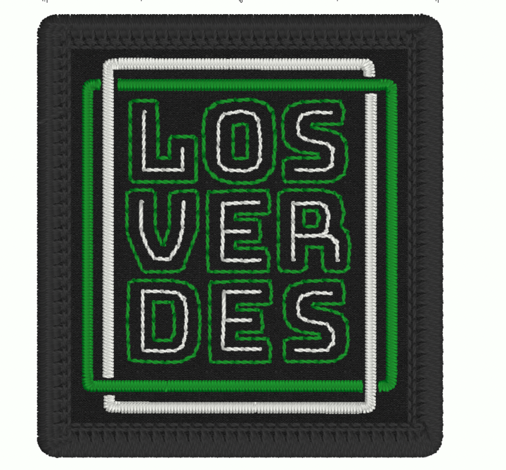 Los Verdes Stacked Logo Beanie