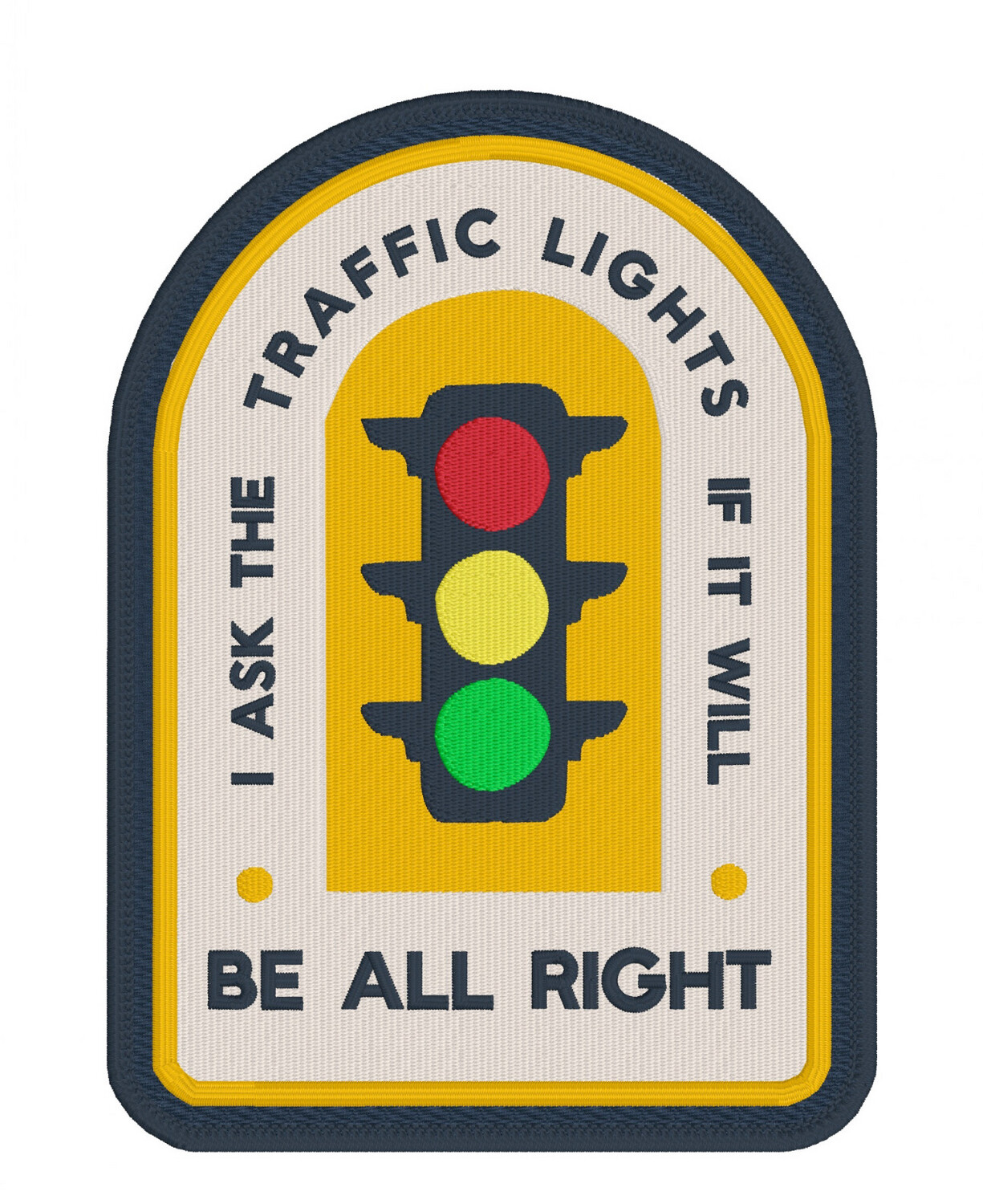 Taylor Swift Patch: I Ask the Traffic Lights if it Will Be All Right