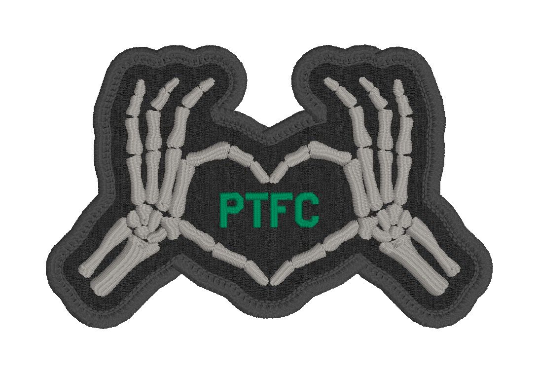 Skeleton Hand Heart